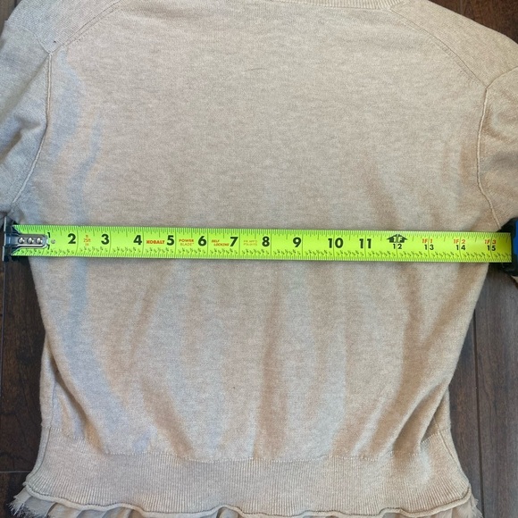 Anthropologie Lace Cardigan Sweater - Picture 8 of 11